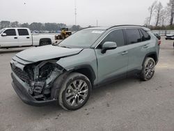 Toyota salvage cars for sale: 2020 Toyota Rav4 XLE Premium