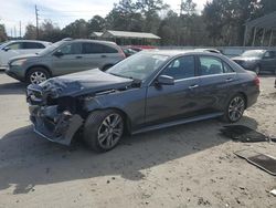 Salvage cars for sale at Savannah, GA auction: 2016 Mercedes-Benz E 350