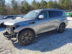 Salvage cars for sale at Gainesville, GA auction: 2017 Nissan Armada SV