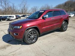 Jeep salvage cars for sale: 2018 Jeep Grand Cherokee Limited