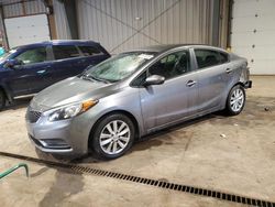 Salvage cars for sale at West Mifflin, PA auction: 2016 KIA Forte LX