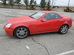 Salvage cars for sale at Rancho Cucamonga, CA auction: 2004 Mercedes-Benz SLK 230 Kompressor