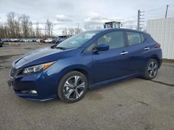 Salvage cars for sale at Portland, OR auction: 2020 Nissan Leaf SV Plus