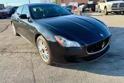 Salvage cars for sale at Bowmanville, ON auction: 2014 Maserati Quattroporte S