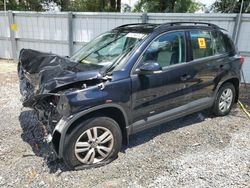 Salvage cars for sale at Ocala, FL auction: 2017 Volkswagen Tiguan S