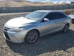 Salvage cars for sale at Reno, NV auction: 2016 Toyota Camry LE