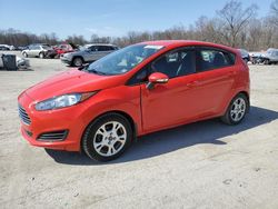 Salvage cars for sale at Ellwood City, PA auction: 2015 Ford Fiesta SE