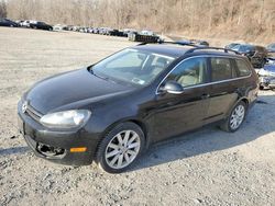 Volkswagen salvage cars for sale: 2012 Volkswagen Jetta TDI