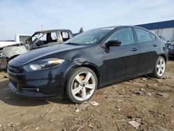 Salvage cars for sale at Woodhaven, MI auction: 2015 Dodge Dart GT