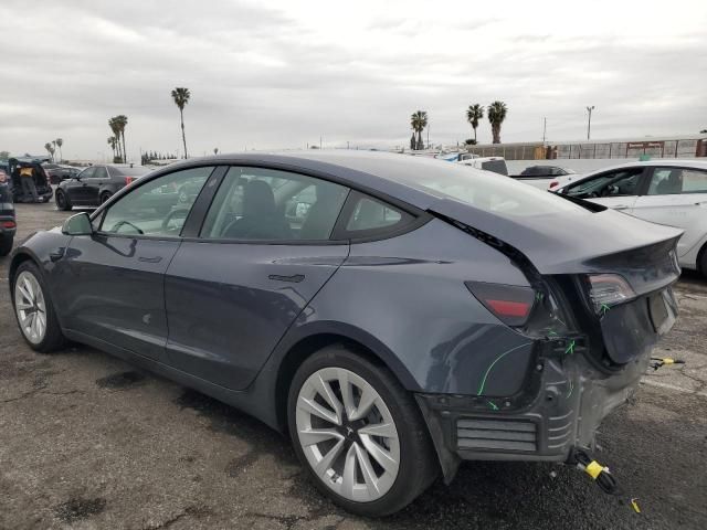 2022 Tesla Model 3