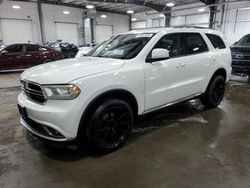 Salvage cars for sale at Ham Lake, MN auction: 2015 Dodge Durango SXT