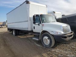 Salvage trucks for sale at Lansing, MI auction: 2010 International 4300 BOX Truck