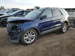 Salvage cars for sale at Brighton, CO auction: 2011 Ford Explorer Limited