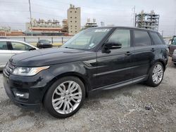 Salvage cars for sale at New Orleans, LA auction: 2016 Land Rover Range Rover Sport HSE