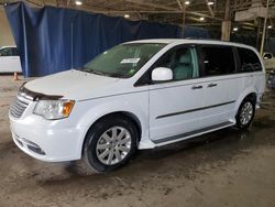 Salvage cars for sale at Woodhaven, MI auction: 2016 Chrysler Town & Country Touring