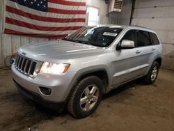 Salvage cars for sale at Lyman, ME auction: 2011 Jeep Grand Cherokee Laredo