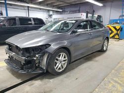 Salvage cars for sale at Wheeling, IL auction: 2014 Ford Fusion SE