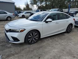 Salvage cars for sale at Midway, FL auction: 2022 Honda Civic EX