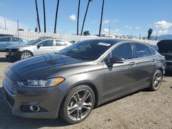 Carros con verificación Run & Drive a la venta en subasta: 2016 Ford Fusion Titanium