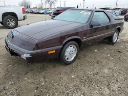 Dodge Daytona salvage cars for sale: 1988 Dodge Daytona