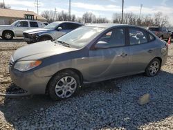 Hyundai salvage cars for sale: 2010 Hyundai Elantra Blue