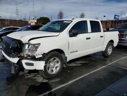 Salvage cars for sale at Wilmington, CA auction: 2021 Nissan Titan S