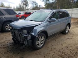 Salvage cars for sale at Midway, FL auction: 2010 Honda CR-V EXL