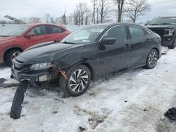 Salvage cars for sale at Central Square, NY auction: 2018 Honda Civic LX