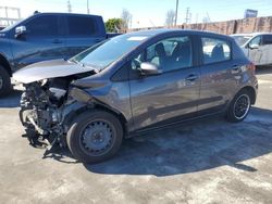 Salvage cars for sale at Wilmington, CA auction: 2017 Toyota Yaris L