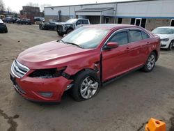 Salvage cars for sale at New Britain, CT auction: 2010 Ford Taurus SEL