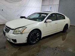 Salvage cars for sale at Central Square, NY auction: 2008 Nissan Maxima SE