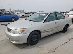 Salvage cars for sale at Grand Prairie, TX auction: 2003 Toyota Camry LE