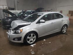 Chevrolet Sonic ltz salvage cars for sale: 2015 Chevrolet Sonic LTZ