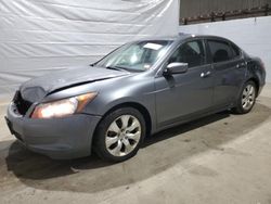 Salvage cars for sale at Candia, NH auction: 2008 Honda Accord EXL