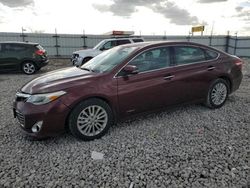 Salvage cars for sale at Cahokia Heights, IL auction: 2013 Toyota Avalon Hybrid