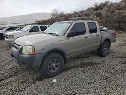 Salvage cars for sale at Reno, NV auction: 2002 Nissan Frontier Crew Cab XE