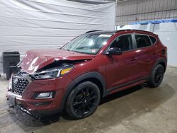 Salvage cars for sale at Candia, NH auction: 2019 Hyundai Tucson Limited