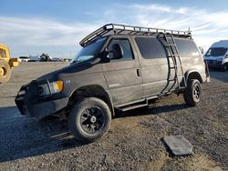 Salvage cars for sale at American Canyon, CA auction: 1999 Ford Econoline E350 Super Duty Wagon