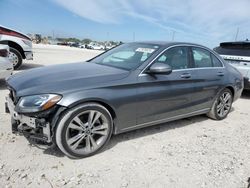 Salvage cars for sale at West Palm Beach, FL auction: 2018 Mercedes-Benz C300