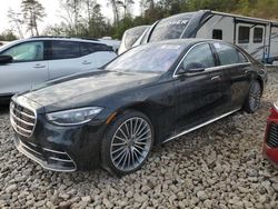 Salvage cars for sale at Hurricane, WV auction: 2022 Mercedes-Benz S 500 4matic