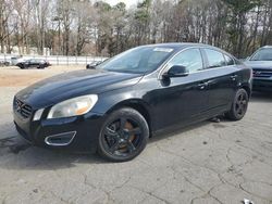 Salvage cars for sale at Austell, GA auction: 2013 Volvo S60 T5