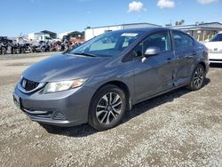 Salvage cars for sale at San Diego, CA auction: 2013 Honda Civic EX