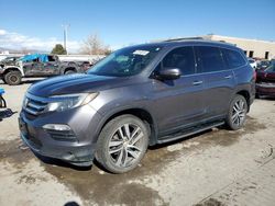 Carros salvage a la venta en subasta: 2016 Honda Pilot Elite