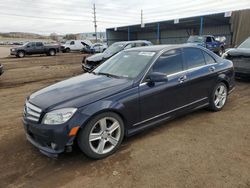 Salvage cars for sale at Colorado Springs, CO auction: 2010 Mercedes-Benz C 300 4matic