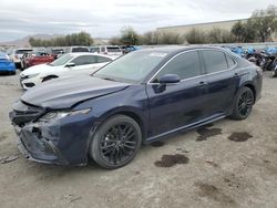 Salvage cars for sale at Las Vegas, NV auction: 2022 Toyota Camry XSE