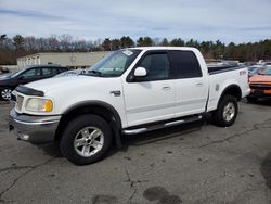 Salvage trucks for sale at Exeter, RI auction: 2003 Ford F150 Supercrew