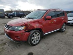 Salvage cars for sale at Duryea, PA auction: 2008 Mitsubishi Outlander SE