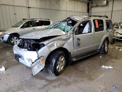 Salvage cars for sale at Franklin, WI auction: 2012 Nissan Pathfinder S