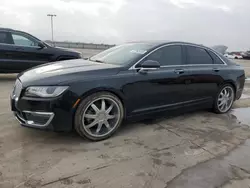 Salvage cars for sale at Wilmer, TX auction: 2017 Lincoln MKZ Reserve