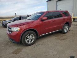 Salvage cars for sale at Albuquerque, NM auction: 2011 Dodge Durango Express